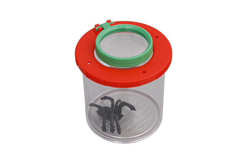 MG20167A  Hot selling plastic insect box magnifying glass Jar 03