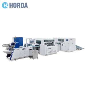 ODM  High Quality Hard Cover Case Making Manufacturer –  ZDH-700 Collapsible Box Wings Making Machine  – Horda