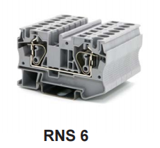 RNS6 Bloc de borne cu arc de trecere cu tragere înapoi