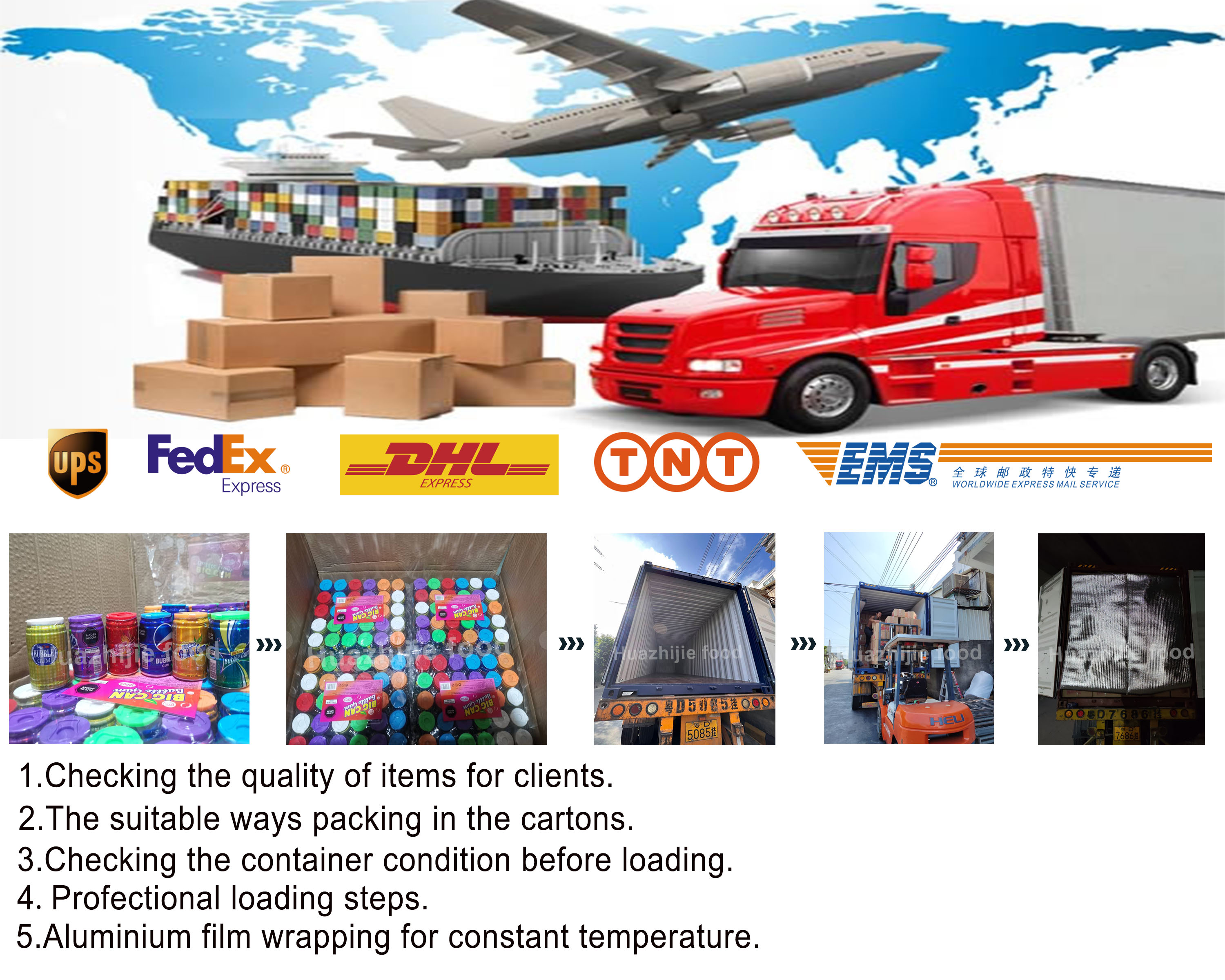بسته بندی و حمل و نقل
