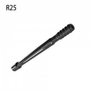 R25-Hex 25-R25 Flushing Hole 8.6mm R25 Drifter Rod