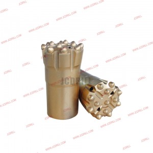 High Footage Speed ​​T45 89mm Rock Drilling Tools Thread Button Bits