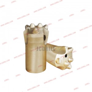 Top Hammer Drilling R3212 Thread Button Drill Bit For Bench Mining