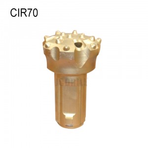 CIR70 DTH-bits DTH-bits met lage luchtdruk DTH-hamerboor