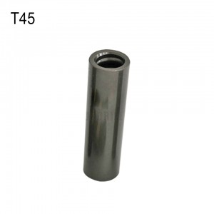 Forging T45 Drill Coupling Sleeve Length 210mm Diameter 63mm Para sa Underground Mining