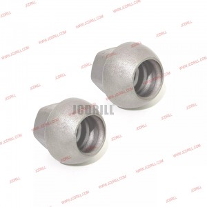 T76 ຕົນເອງເຈາະ grouting anchor bar machinded T thread anchor hex nut