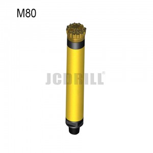 M80 բարձր օդի ճնշման dth մուրճ և բիթեր ջրի հորերի արդյունահանման համար