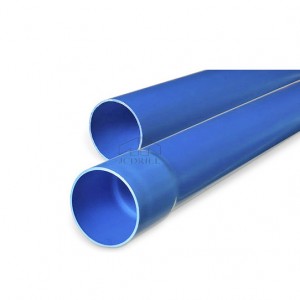75x6000mm Wholesale High Quality Construction PVC Pipe Priis PVC Well Casing Pipe