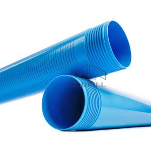 Preço de tubo de PVC de construção de alta qualidade 75x6000mm Tubo de revestimento de poço de PVC de 75x6000mm