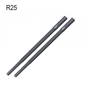 Varilla de perforación roscada R25 R25 – Hex 25 – Varilla de deriva R25