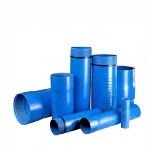110x6000mm Tuyau de tubage UPVC le plus vendu pour puits d'eau