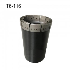 Impregnate Diamond T6-116 Core Bit Para sa Geological Drilling