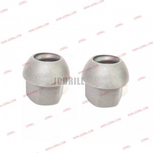 T76 self drilling grouting anchor bar machined T thread anchor hex nut