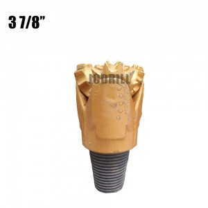3 7/8 ນິ້ວ Steel Tooth Tricone Bit Iadc ລະຫັດ 127 ສໍາລັບການສ້າງແບບອ່ອນໆ