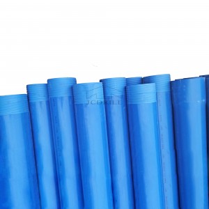 Tubo de cubierta de PVC de pozo de agua de venta caliente de 125x3000 mm