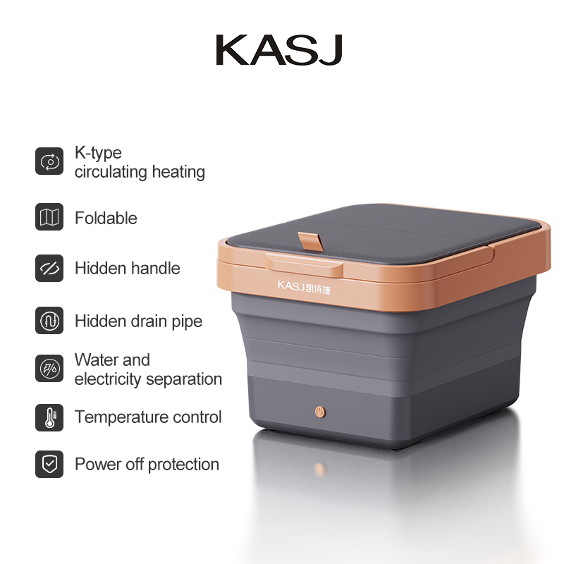 KASJ T1 Foldable Foot Spa Bath Massager