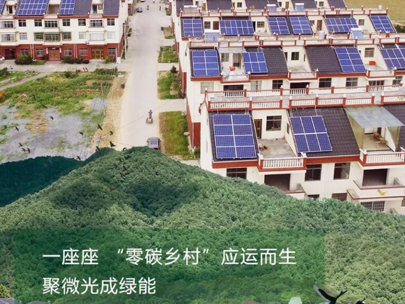 Национален ден с ниски въглеродни емисии |Засаждане на „фотоволтаични дървета“ на покрива за изграждане на красив дом