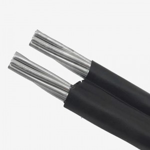 BS-JKLYJ 0.6/1KV 16-120mm 2-4 core Outdoor Aluminum core konektado parallel overhead insulated mga kable