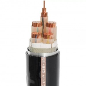 YJV22 0.6/1KV 10-400mm² 2-5 inti voltase rendah lan menengah lapis baja kabel daya cross-linked tembaga murni