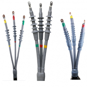 NLS/WLS/JLS 26/35KV 1/3 Kore Mkati ndi Panja Panja Silicone Rubber Cold Shrink Cable Cable Termination, Intermediate joint