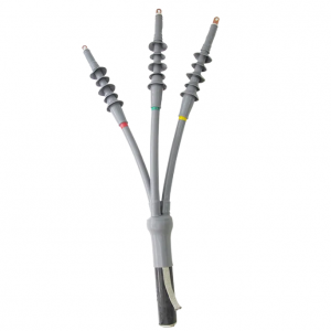 NLS/WLS/JLS 10/15KV 1-3 Cores 25-400mm² Indoor ug Outdoor Silicone Rubber Cold Shrink Cable Termination ug Intermediate joint