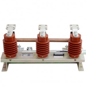 JN15 3 ~ 12KV high-voltage switchgear nrog peb-theem AC sab hauv tsev high-voltage grounding hloov