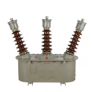 JLS-35KV/100V 5-300A 30/50VA 10/20VA Luar Ruangan Minyak Tenggelam Kombinasi Transformator Tegangan Tinggi Power Metering Box