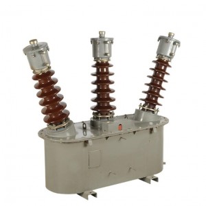 JLS-35KV/100V 5-300A 30/50VA 10/20VA Luar Ruangan Minyak Tenggelam Kombinasi Transformator Tegangan Tinggi Power Metering Box