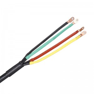 SY 0.6/1KV 2-5 yadroli 10-400mm² past kuchlanishli issiqlik qisqaradigan kabelni tugatish kabeli aksessuarlari