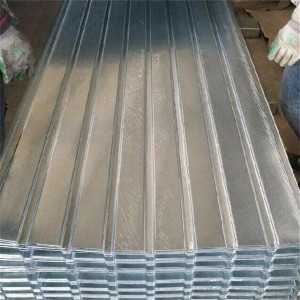 Pa'i hao hao i loko o ka wili 28 anana galvanized corrugated steel coating sheet