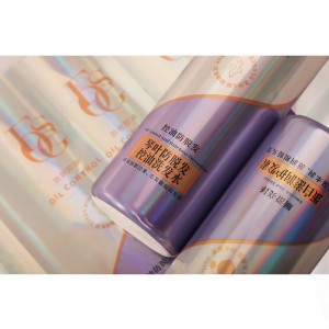 Presyo ng pabrika custom cosmetic shrink wrap sleeve label para sa spray bottle