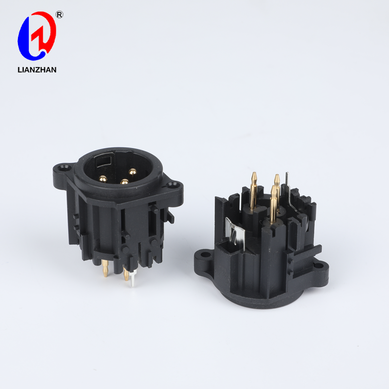 XLR Male Chassis Mount Socket 3 Pin Audio Video Connector Featured Image