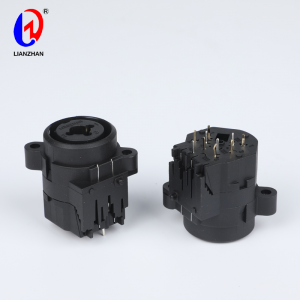Neutrik XLR Combo Connector Replacement 3 Pole Female XLR 1/4″ Mono Jack Socket