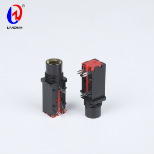 High Quality for 6.35mm Headphone Stereo Jack - Audio Video Jack Socket 3 Pin Panel Mount Headphone Female Stereo Jack Connector – Lianzhan