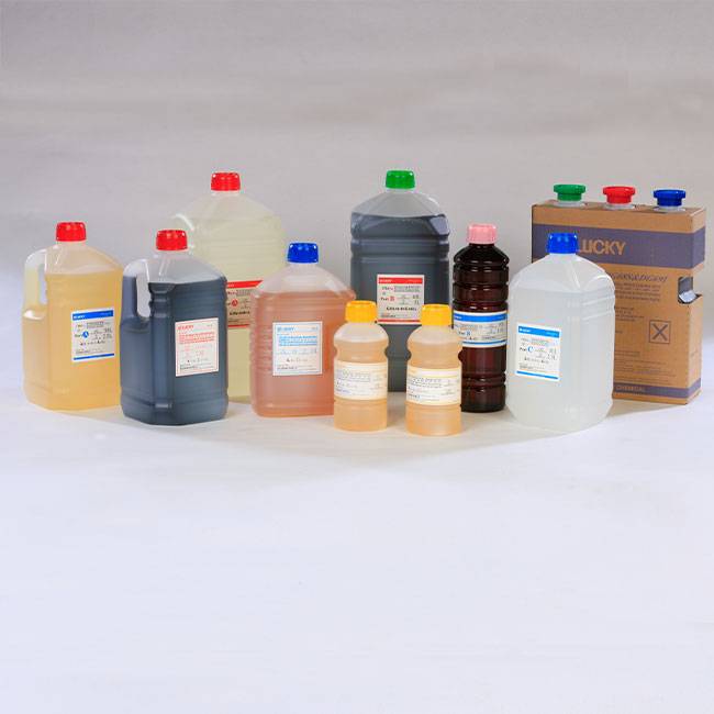 Fotografiese chemikalieë vir mini-laboratorium