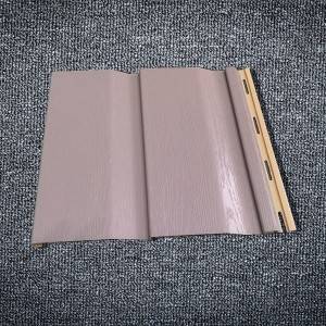 1.2mm Thickness Extrusion Hang Siding Board PVC Siding Exterior Panel