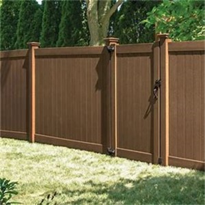 19mm PVC Double Face Fence Size 1x3m Bamboo