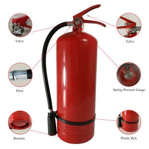 Cylinder Empty With ABC Dry Powder Fire Extinguisher