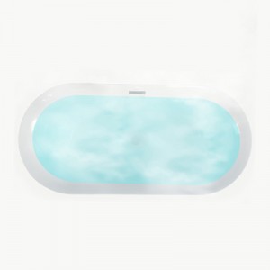 Grosir awét Freestanding Acrylic Bathtub