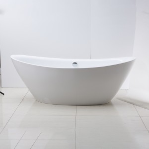 Irọrun Oniru Poku Akiriliki Bathtub, Modern Bath tubs