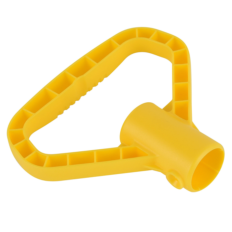 HDPE plastic scoop handle by injection molding