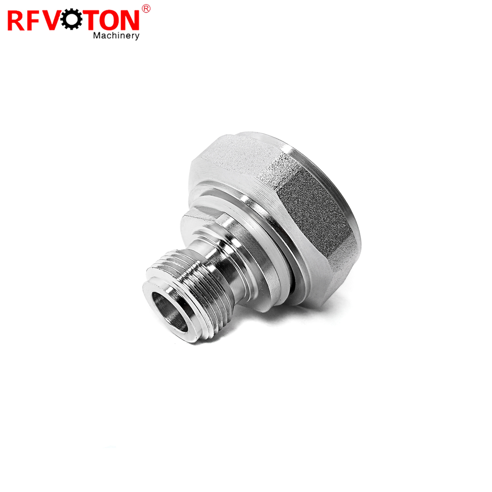 7/16 Din Male Plug To N Female Jack Adapter Straight Type RF Converter Adapter Connector