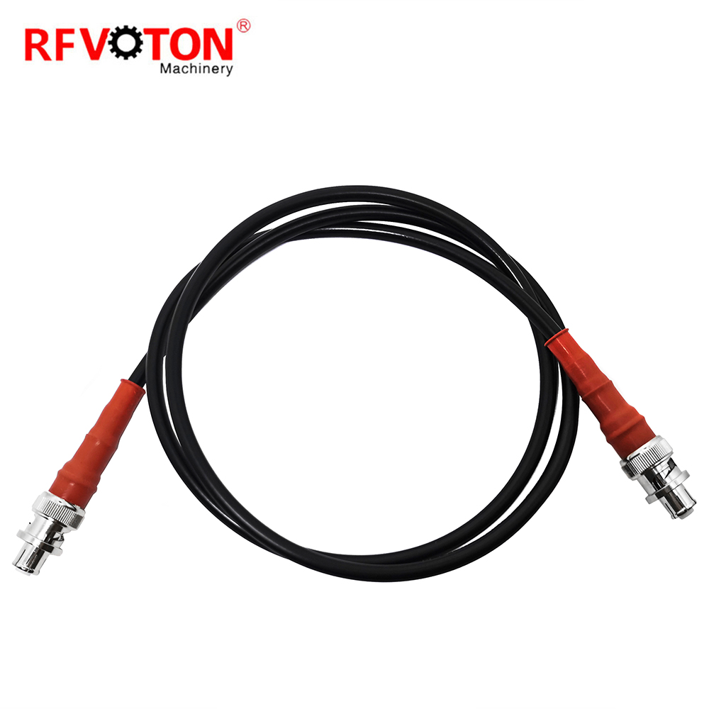 5KV SHV ຄວາມກົດດັນສູງເຖິງ 5000V SHV connector rg58u jumper cable assembly