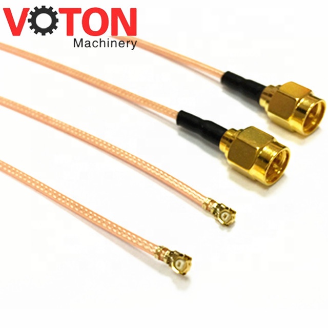 SMA plug male to IPEX ufl female rg316 cable 1.13coaxial cable assembly 20cm jumper