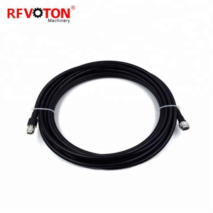 RFVOTON LMR400 CNT400 KSR400 Kablo Düzeneği, n erkek ve TNC erkek koaksiyel kablo düzeneği ile