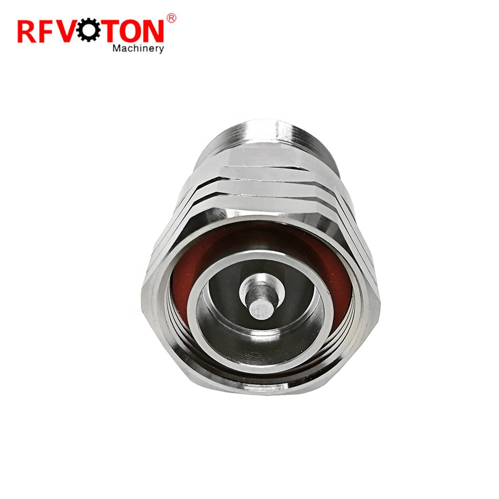 RF Straight Adapter 7/16 DIN Plug Male to 7/16 DIN Jack Female connector