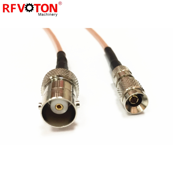 cc4 connector 1.0/2.3 din rf connector to bnc jack female cc4 ສໍາລັບ 179 ສາຍ coaxial