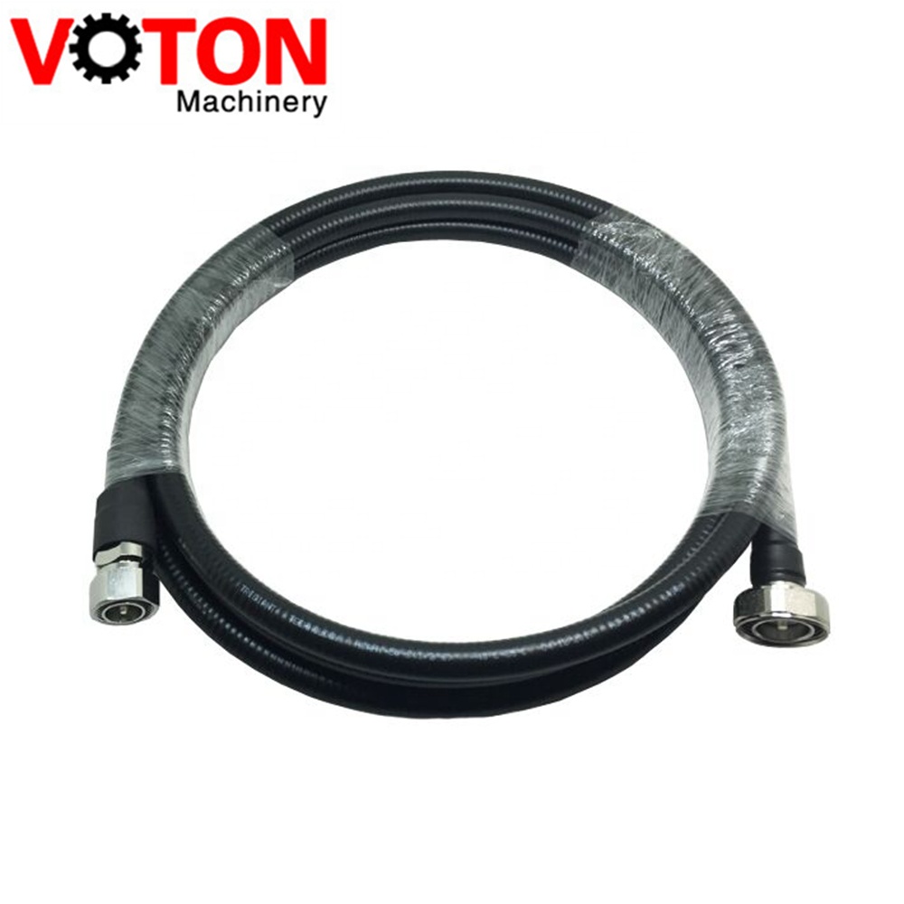 rf jumper 4.3-10 plug to 7-16 din plug ለ 1/2 Super Flexible Cable Assembly 3ሜ