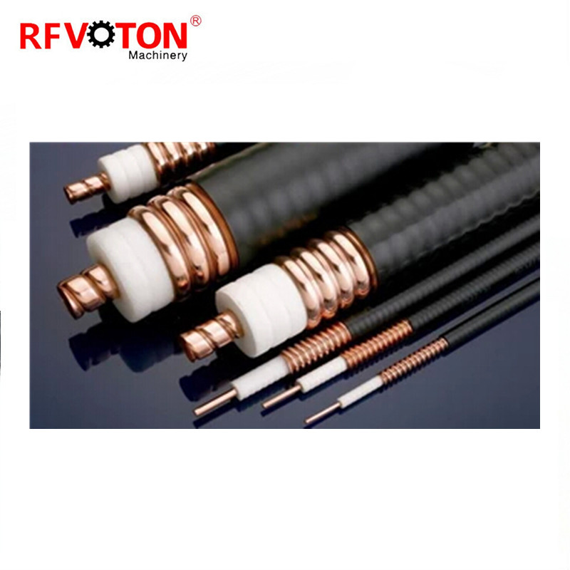 Kabel sepaksi RF 1/2 1/4 7/8 50ohm kabel penyuap super fleksibel dengan KABEL harga yang lebih rendah