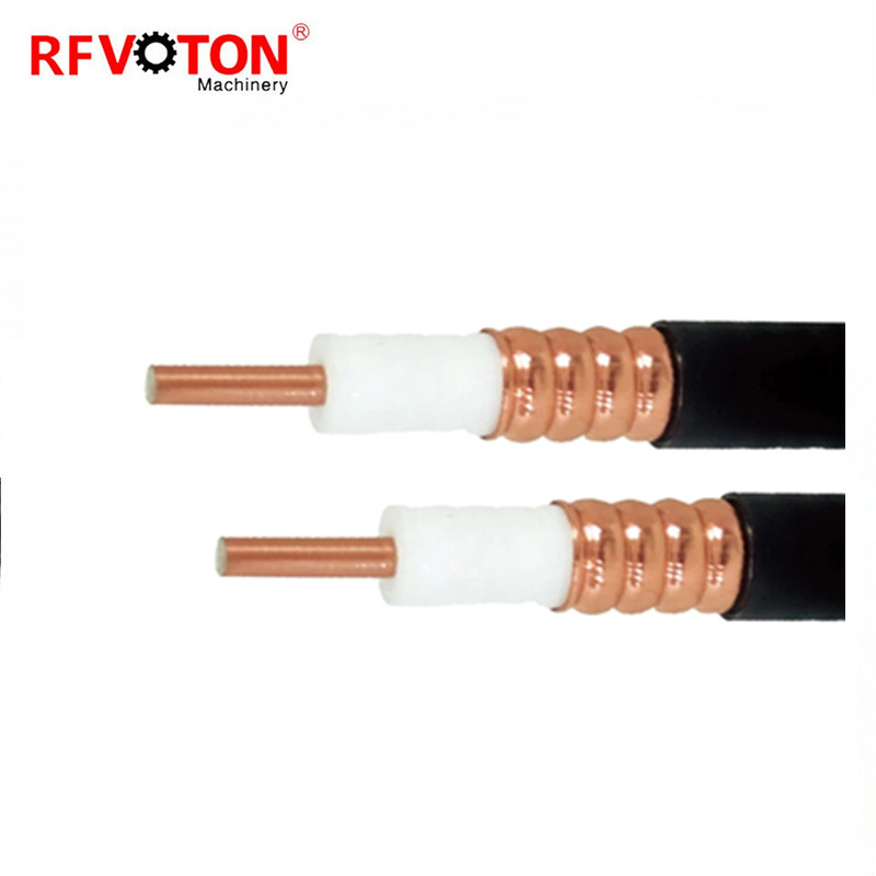 RF koaksiyal kabeli 1/2 1/4 7/8 50ohm o'ta moslashuvchan oziqlantiruvchi kabel pastroq narxga ega KABLE